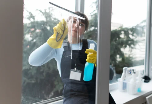 Nettoyage de vitres intérieures et extérieures à Jozerand